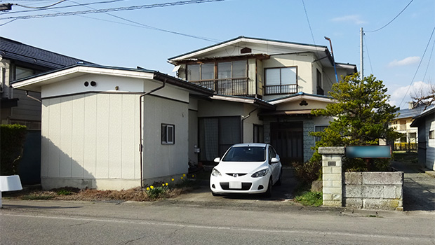 空き家となった実家へ親子２世帯がﾘﾀｰﾝ同居の為のﾘﾉﾍﾞｰｼｮﾝ before